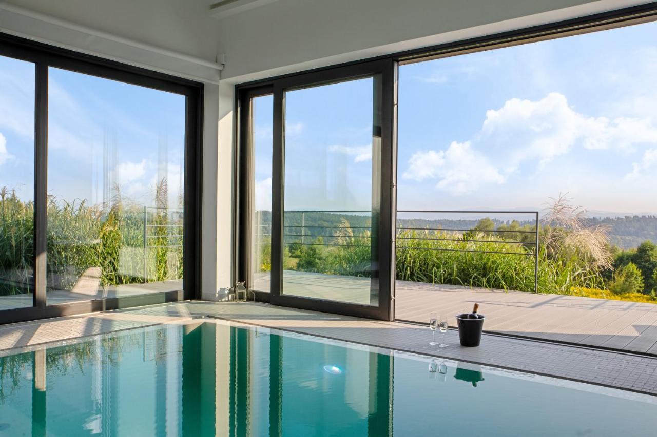 Villa Relax With Swimming Pool And Mountain View Bukow Buitenkant foto