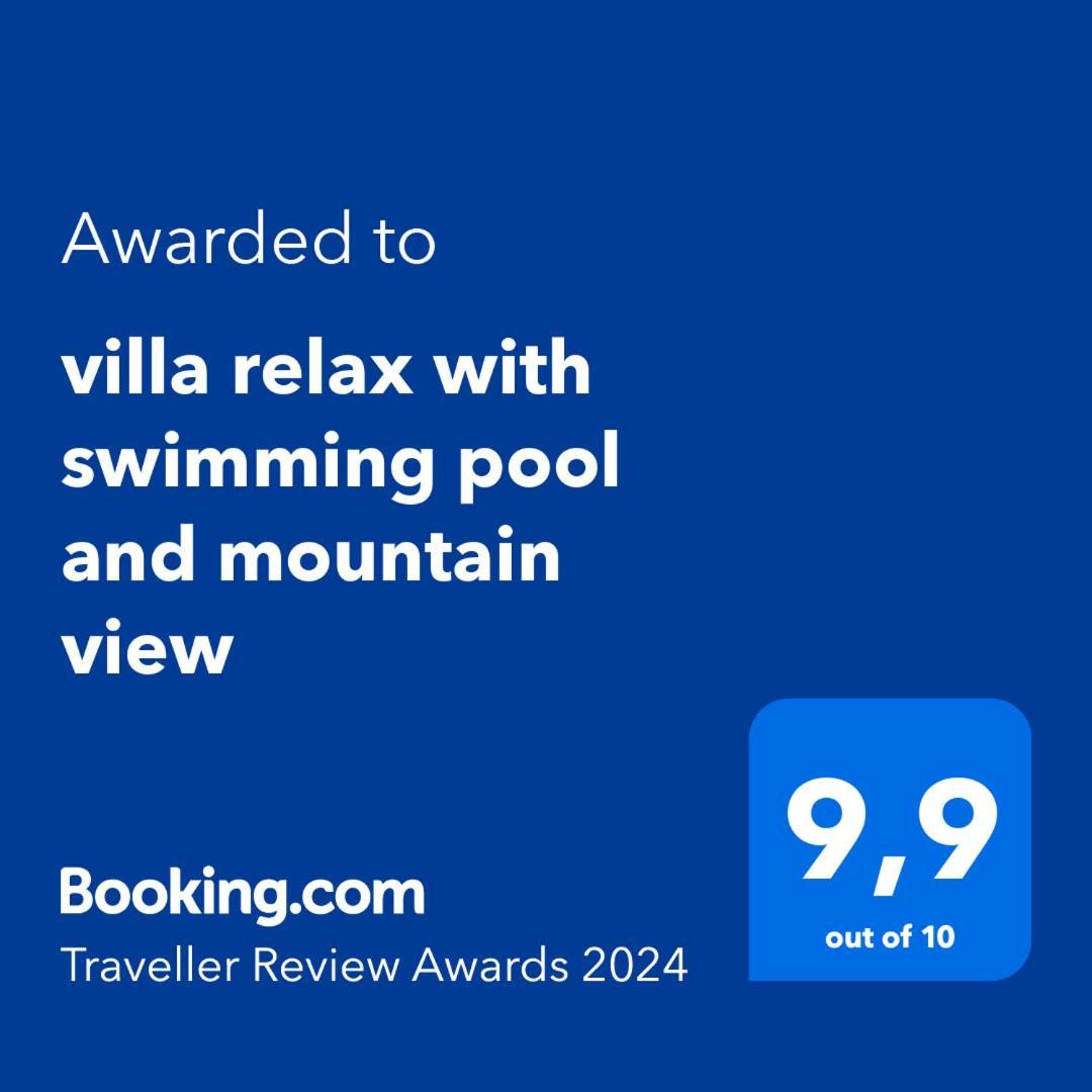 Villa Relax With Swimming Pool And Mountain View Bukow Buitenkant foto