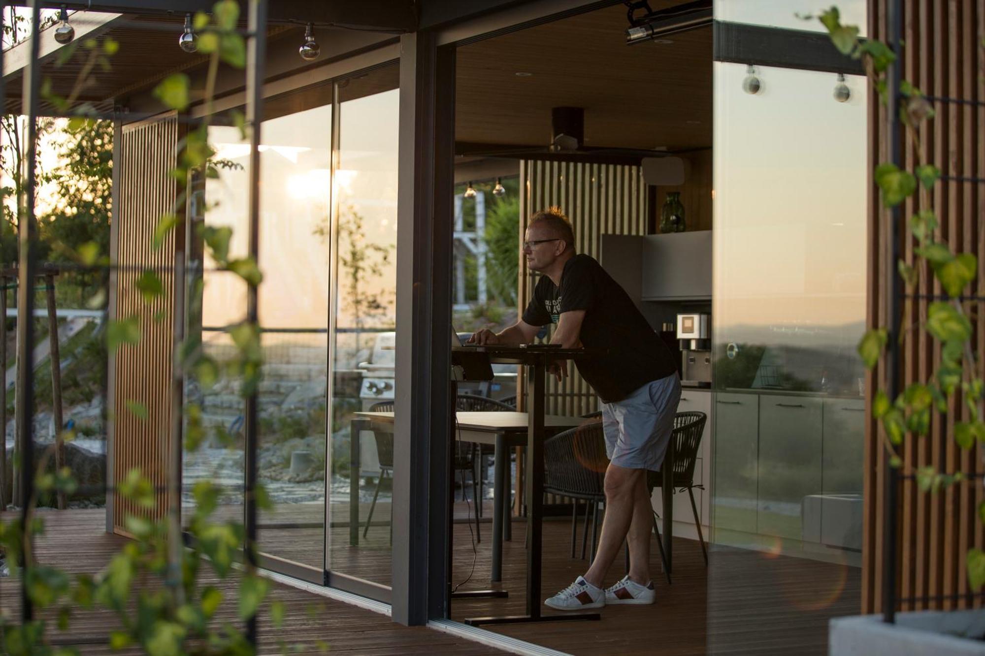 Villa Relax With Swimming Pool And Mountain View Bukow Buitenkant foto