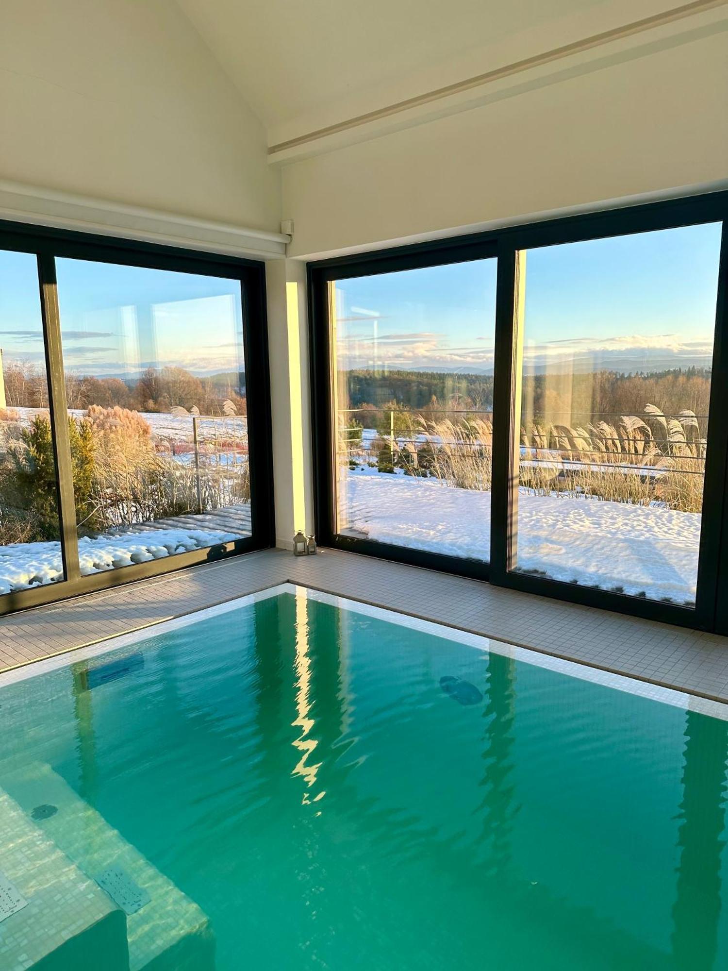 Villa Relax With Swimming Pool And Mountain View Bukow Buitenkant foto
